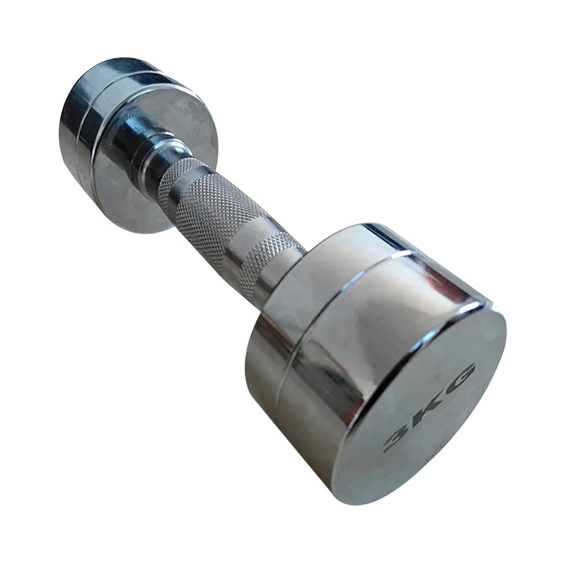 Silver Chrome Hantel