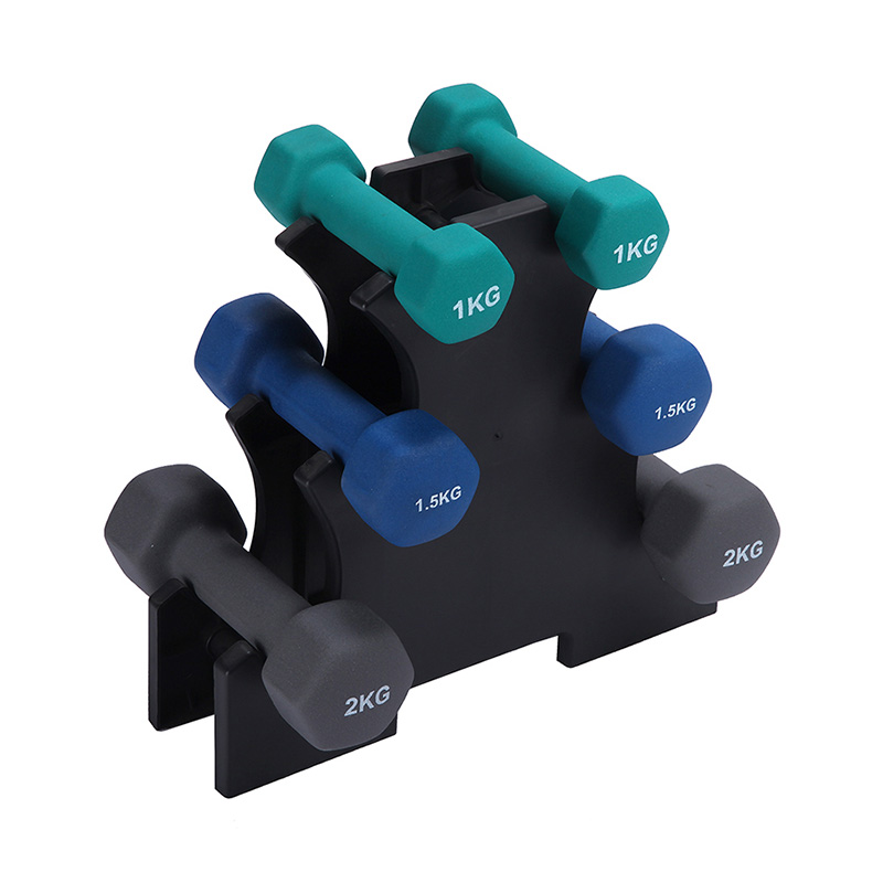 Vinyl neopren gummibelagd hexhantel