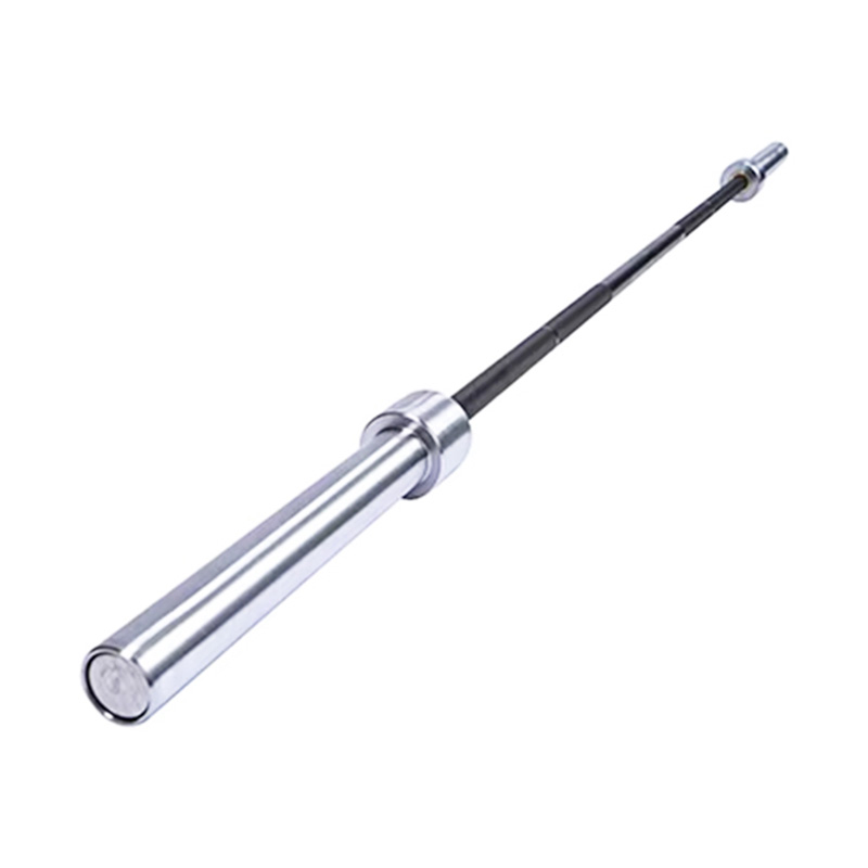2,2 m 500 lb Olympic Bar med svart mittparti